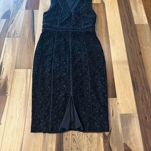 Bailey 44 Elegant Black Lace Midi Dress